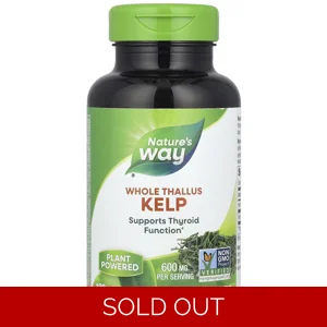 Kelp 600mg 180 Pills - Nature's Way Bottle - Lebanon Supplements