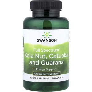Kola Nut & Catuaba & Guarana 90 Pills - Swanson Bottle - Lebanon Supplements