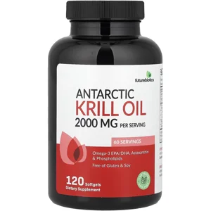 Krill Oil 2000mg 120' - Futurebiotics (2000mg Per 2 Softgels)