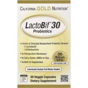 LactoBif Probiotic 30B 60' - California Gold Nutrition
