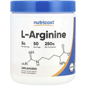 L-Arginine Powder 5000mg 50' - Nutricost