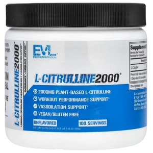 L-Citrulline Powder 2000mg 100' - EVL