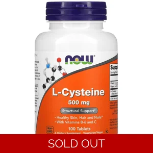 L-Cysteine 500mg 100' - NOW