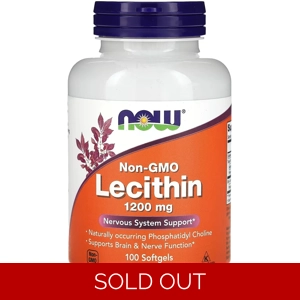 Lecithin 1200mg 100' - NOW