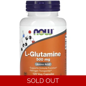 L-Glutamine 500mg 120' - NOW