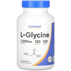 L-Glycine 1000mg 120' - Nutricost