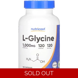 L-Glycine 1000mg 120' - Nutricost