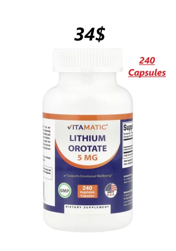 Lithium 5mg 240' - Vitamatic