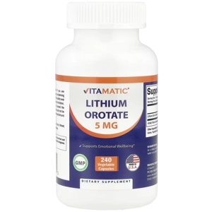 Lithium 5mg 240' - Vitamatic