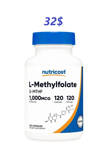 L-Methylfolate 1000mcg ..