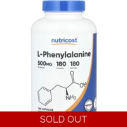 L-Phenylalanine 500mg 180' - Nutricost