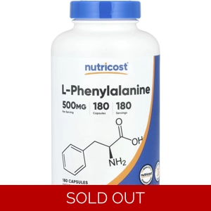 L-Phenylalanine 500mg 180' - Nutricost