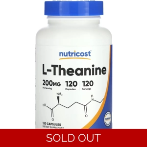 L-Theanine 200mg 120' - Nutricost