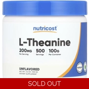 L-Theanine Powder 200mg 500' - Nutricost