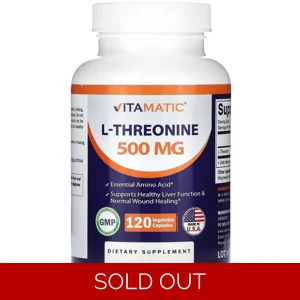L-Threonine 500mg 120' - Vitamatic