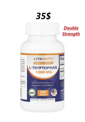 L-Tryptophan 1000mg 120' - Vitamatic
