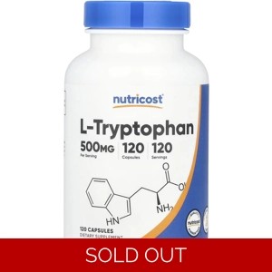 L-Tryptophan 500mg 120' - Nutricost
