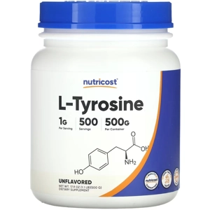 L-Tyrosine Powder 1000mg 500' - Nutricost