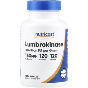 Lumbrokinase 150mg 120' - Nutricost