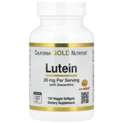 Lutein 20mg 120' - California Gold Nutrition (+Zeaxanthin)