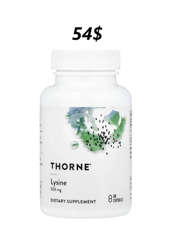 Lysine 500mg 60' - Thorne