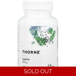 Lysine 500mg 60' - Thorne