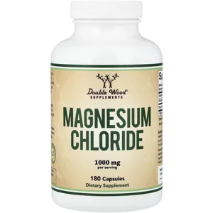 Magnesium Chloride 1000mg 180' - Double Wood (1000mg Per 2 Capsules)