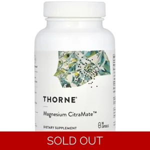 Magnesium CitraMate 90 Pills - Thorne (Citrate + Malate) Bottle - Lebanon Supplements