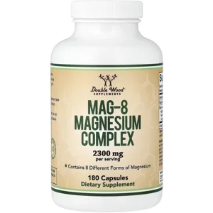 Magnesium Complex 2300mg 180 pills - Double Wood (2300mg Per 3 Capsules) Bottle - Lebanon Supplements