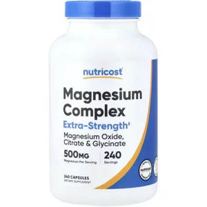 Magnesium Complex 500mg 240' - Nutricost