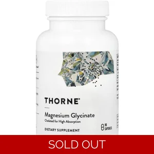 Magnesium Glycinate 120mg 90 pills - Thorne Bottle - Lebanon Supplements
