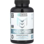 Magnesium Glycinate 350mg 180' - ZHOU (350mg Per 4 Capsules)