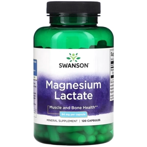Magnesium Lactate 84mg 120' - Swanson