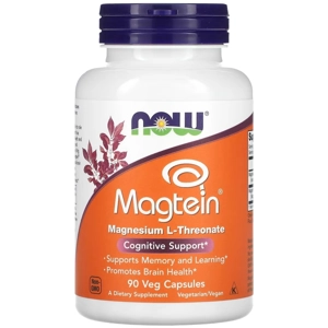 Magtein 90' - NOW (Magnesium L-Threonate)