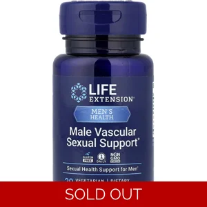 Male Vascular Sexual Support 30' - Life Extension