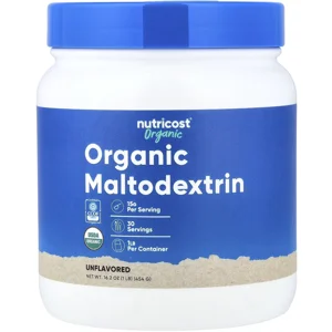 Maltodextrin Powder 15,000mg 30 Servings - Nutricost Bottle - Lebanon Supplements