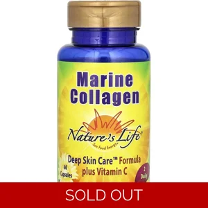 Marine Collagen 60 pills - Nature pillss Life Bottle - Lebanon Supplements