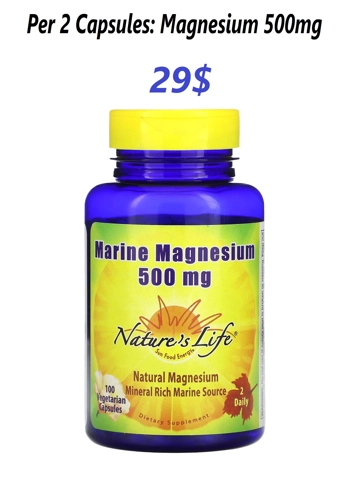 Marine Magnesium 500mg ..