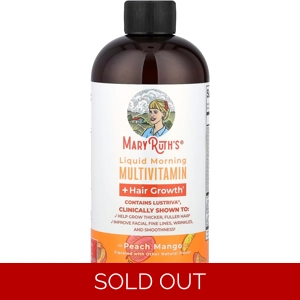 Mary Ruth's, Liquid Morning Multivitamin + Hair Growth