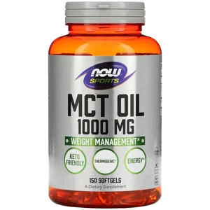 MCT Oil 1000mg 150' - NOW (C8 + C10)