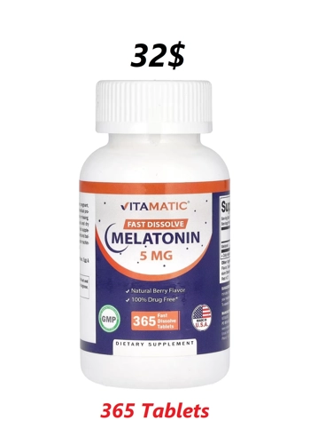Melatonin 5mg 365' - Vitamatic
