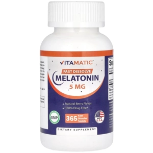 Melatonin 5mg 365' - Vitamatic