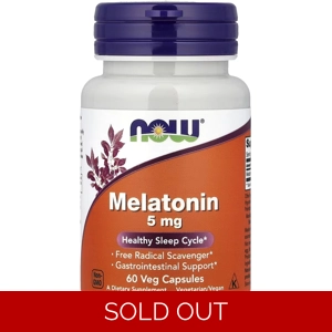 Melatonin 5mg 60' - NOW