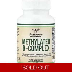 Methylated B-Complex 120 pills - Double Wood (Methyl B-Complex) Bottle - Lebanon Supplements