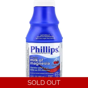 Milk Of Magnesia 355mL - Phillips' (Magnesium Hydroxide) Bottle - Lebanon Supplements