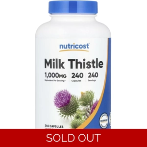 Milk Thistle 1000mg 240' - Nutricost
