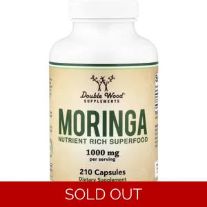 Moringa 1000mg 210 pills - Double Wood (1000mg Per 2 Capsules) Bottle - Lebanon Supplements