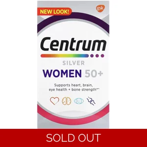 Multivitamin Women 50+ 100 Pills - Centrum Bottle - Lebanon Supplements