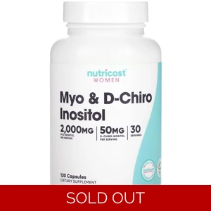 Myo & D-Chiro Inositol 120' - Nutricost