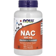 NAC 600mg 100' - NOW